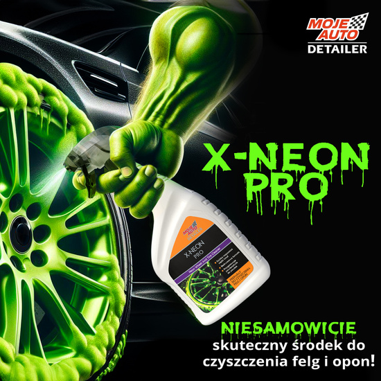 Moje Auto Detailer X-NEON PRO preparat do czyszczenia felg i opon 750ml