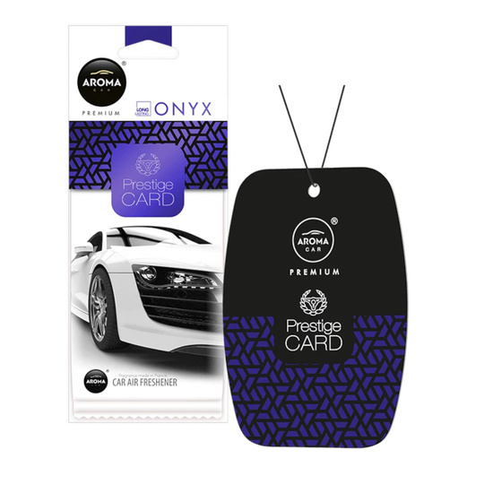 Zapach Aroma Car Prestige Cards Onyx