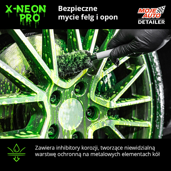 Moje Auto Detailer X-NEON PRO preparat do czyszczenia felg i opon 750ml