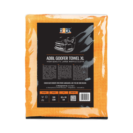 ADBL Goofer Towel XL mikrofibra ręcznik 60x90 cm