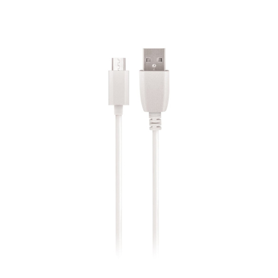 Kabel biały USB Maxlife - microUSB 1,0 m 2A Fast Charge 