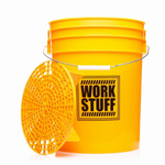 Wiadro do mycia Work Stuff Yellow Wash + Separator