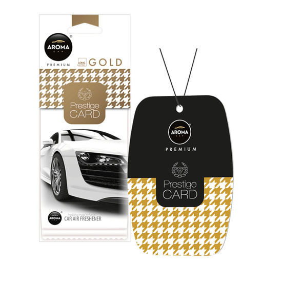 Zapach Aroma Car Prestige Cards Gold