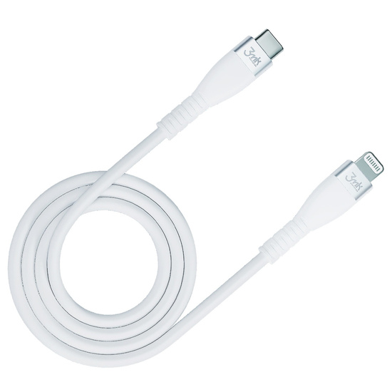 3mk Kabel iPhone Hyper Silicone Cable Typ C - Lightning 20W 3A