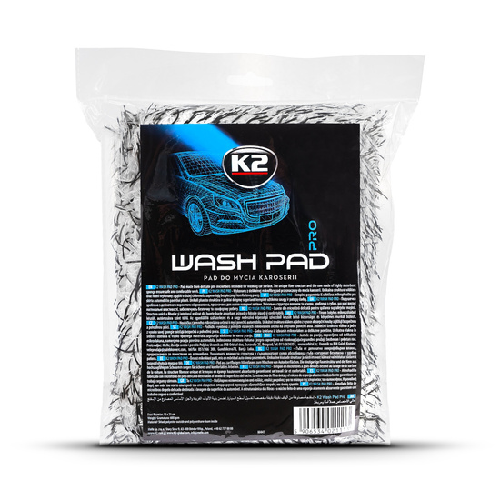 K2 Wash Pad gąbka z mikrofibry do mycia auta