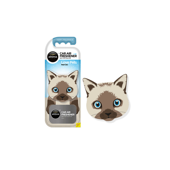 Zapach AROMA CAR Polimer REAL CATS - Happy fragrance