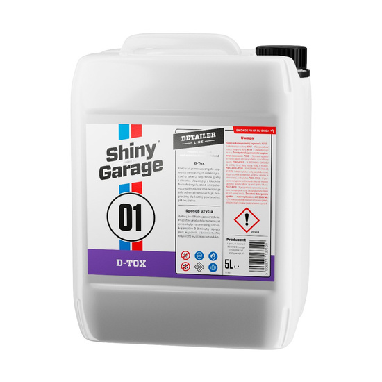 Shiny Garage D-Tox Iron Fallout Remover krwawiąca felga 5L