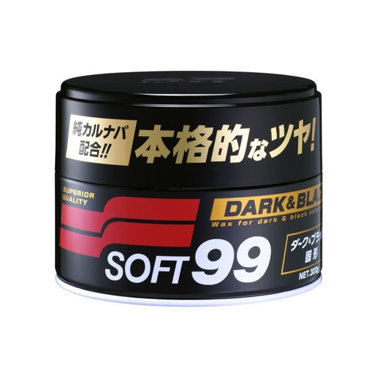 Wosk do ciemnych lakierów Soft99 Dark & Black 300g+mikrofibra