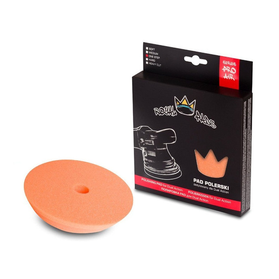 Royal AIR One Step Pad gąbka polerska - pomarańczowa 80mm