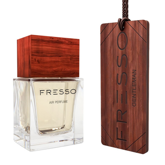 Zestaw: Fresso Perfumy samochodowe Gentelman 50ml+ Zawieszka 