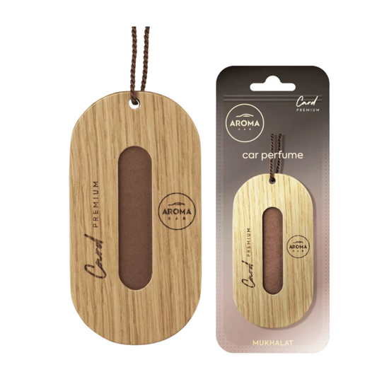 Zapach Aroma Car Premium Wood Card Mukhalat