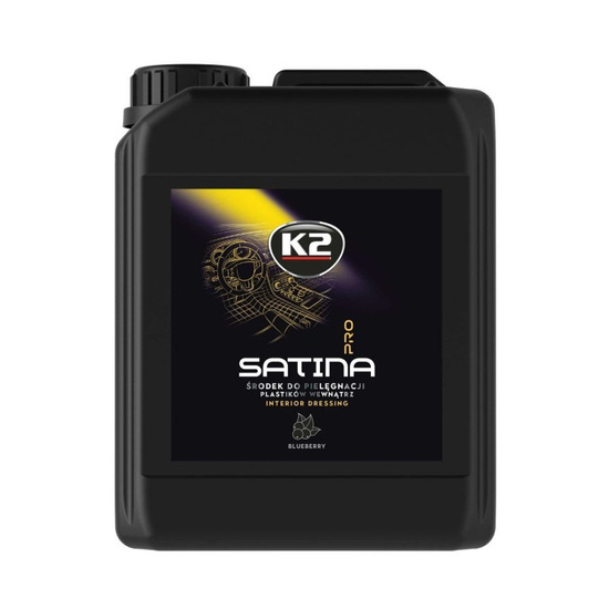 K2 Satina PRO Interior Dressing  kokpit matowy Blueberry 5L