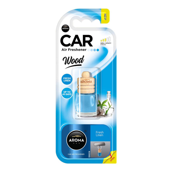 Zapach AROMA CAR Wood FRESH LINEN 6ml