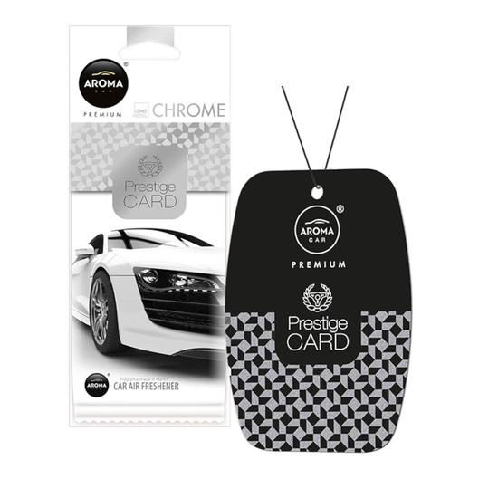 Zapach Aroma Car Prestige Cards Chrome