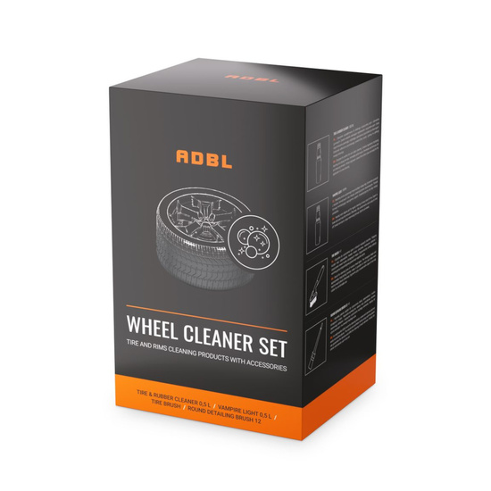 ADBL Wheel Cleaner Set - zestaw do czyszczenia felg