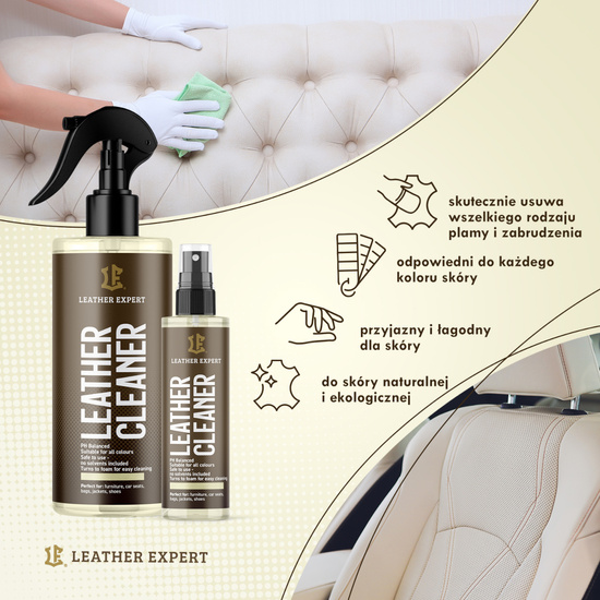 Leather Expert Leather Cleaner środek do czyszczenia skóry 250ml