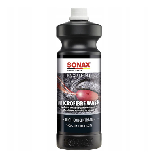 SONAX Profiline Microfibre Wash 1L - środek do prania mikrofibr i padów polerskich