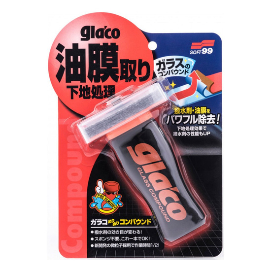 Soft99 Glaco Glass Compound Roll On 100ml