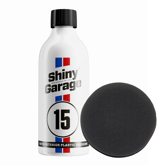 Zestaw: Żel do plastików Shiny Garage Interior Satin Dressing 250ml + aplikator