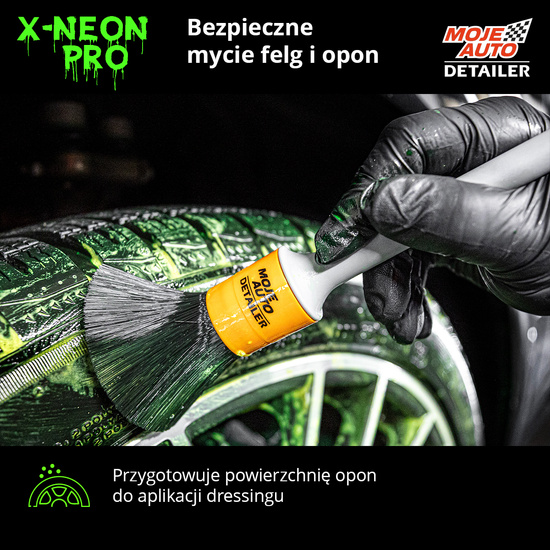 Moje Auto Detailer X-NEON PRO preparat do czyszczenia felg i opon 750ml