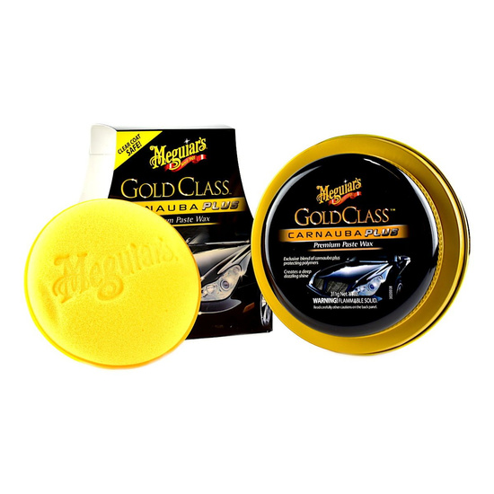 Meguiars Gold Class Carnauba Plus Premium Paste Wax - wosk z polimerami 311g