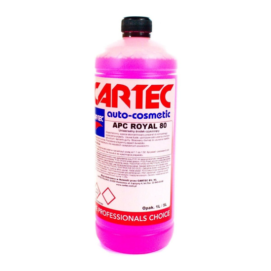 Cartec  APC  Royal 80 uniwersalny środek czyszczący 1L