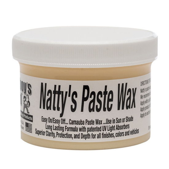 Poorboy's Natty's Paste Wax White wosk do jasnych lakierów 227g