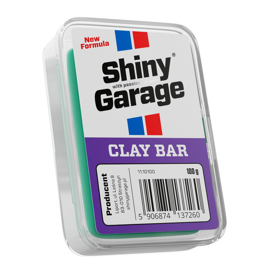 Shiny Garage Clay Bar - glinka do czyszczenia lakieru 100g