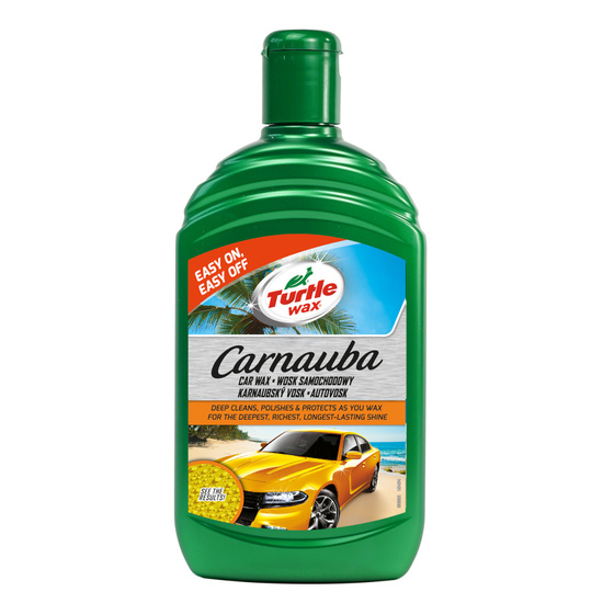 Turtle Wax Carnauba Car Wax - wosk samochodowy w mleczku 500ml